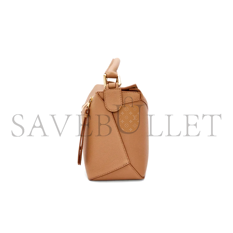 LOEWE SMALL PUZZLE EDGE BAG IN SOFT GRAINED CALFSKIN A510P60X30 (24*16.5*10.5cm)